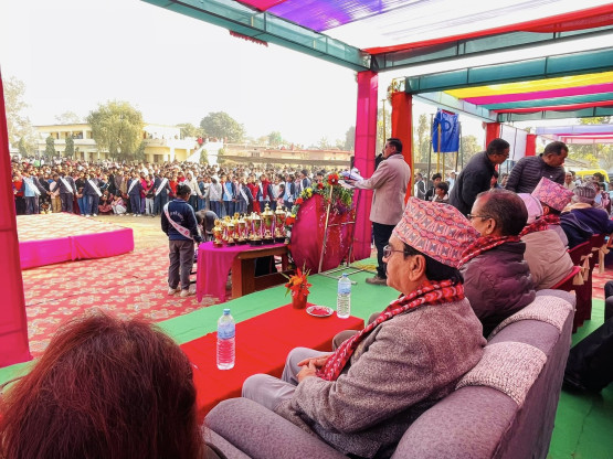 वेदकोटमा नगरस्तरीय राष्ट्रपति रनिङ शिल्ड छनौँट प्रतियोगिता सम्पन्न